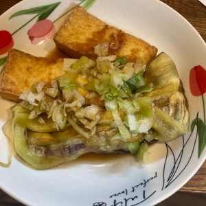 821766の作ってみた!投稿(タレが美味しい！節約食材がご馳走に【厚揚げのネギ甘酢だれ】)