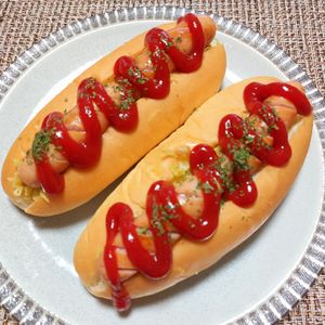 よっこの作ってみた!投稿(クセになる♡『カレー風味ホットドッグ』パパッとお弁当にも♪)