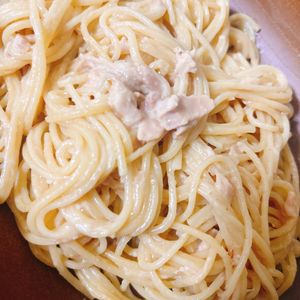 煌蓮mamの作ってみた!投稿(【家にあるもので簡単】和風ツナマヨパスタ)