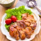 【タコ糸不使用！鶏ももチャーシュー】焼き色つけて煮込むのみ♫
