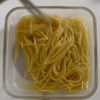 レンジで作れる『明太クリームパスタ』の工程1