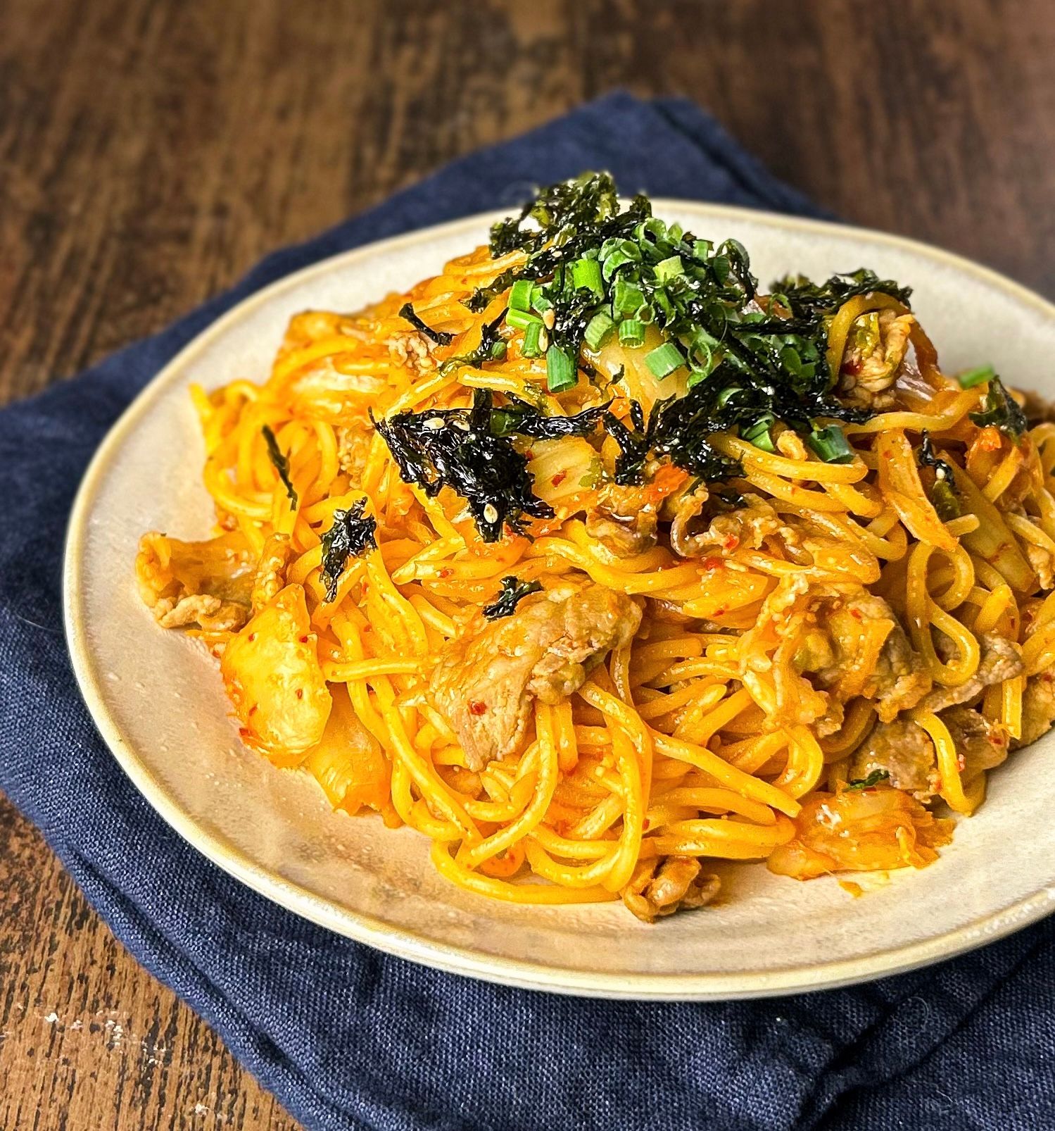 味噌キムチ焼きそば】ワンパンでガッツリ満足！ | レシピサイトNadia