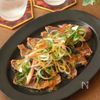カツオとたっぷり薬味の和風カルパッチョ