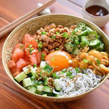 時短簡単ヘルシー！ネバネバ素麺