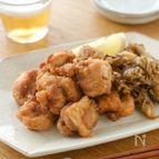 鶏とまいたけの米粉から揚げ