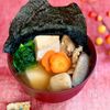 お餅が一瞬で消える♡具だくさん鶏ごぼうのお雑煮の工程3
