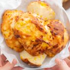 とうもろこしとチーズのリュスティック