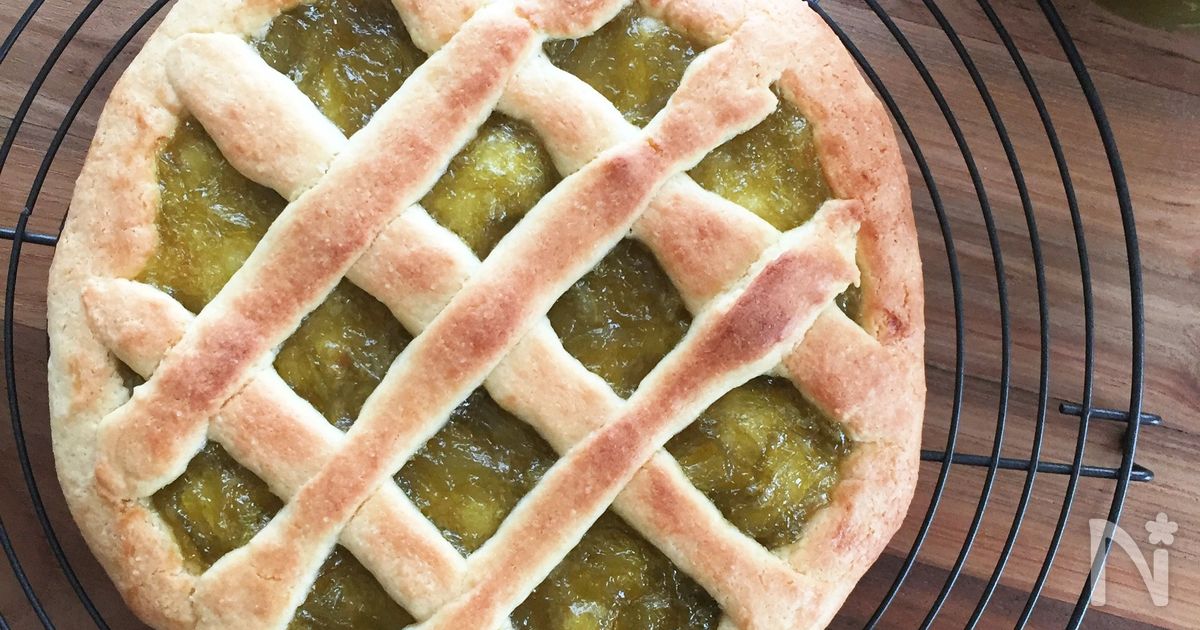 型なしで作れるタルト グリーンルバーブのクロスタータ By ヤミー レシピサイト Nadia ナディア プロの料理家のおいしいレシピ