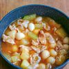 冬瓜と豚肉とうずらの卵のうま煮の工程5
