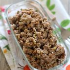 少量の肉でたっぷり作る【ヘルシーそぼろ】