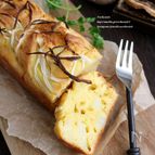 玉ねぎとじゃがいものケークサレ