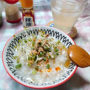 うたかた1299969の作ってみた!投稿(おかわりが止まらない♡激うま♡参鶏湯風中華粥♡)