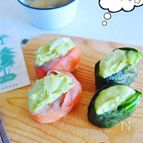 アボカドこぶおろしで！簡単美味い〜☆カリフォルニアな軍艦