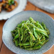 簡単シンプルだけどお箸がすすむ♪ささげの中華風きんぴら