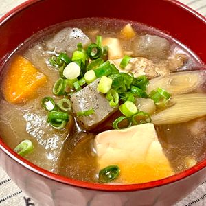 michuの作ってみた!投稿(具沢山けんちん汁♩節分の食卓に◎あっさり美味しい！お野菜沢山)
