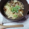 M＊Pの作ってみた!投稿(なめこの酸辣湯(サンラータン))