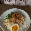 【レンジで肉味噌】汁まで飲み干す♡豆乳担々そうめんの工程2