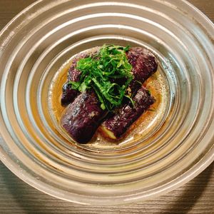 りんの作ってみた!投稿(【なすの煮浸し】レンジでお手軽♪冷やしてよりおいしく！)