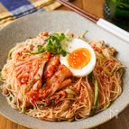 【混ぜるだけ♡︎ねばねばビビン麺】子供爆食/ランチに♪