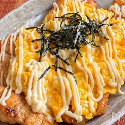 節約おかず♡【てりたまマヨチキン】やみつきになる♪