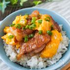 ふんわり卵が主役！白だし香るてりたま丼