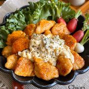 自慢のズボラ飯☆ささみの揚げないチキン南蛮