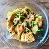 レンジで8分重ねてチン!包丁・まな板不要♪【厚揚げ豚キムチ】の工程6