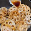 シャキシャキれんこんの ごま醤油炒めの工程5