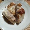 あきりんりん♪の作ってみた!投稿(梅肉だれのれんこんはさみ焼き)
