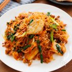 『豚ひきキムチのコクうま春雨炒め』ご飯が進むキムチおかず☆