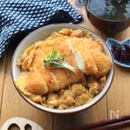 簡単×コスパ最強。甘辛てりたまチキンカツ丼