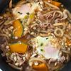フライパンで作る『鍋焼きうどん』の工程4