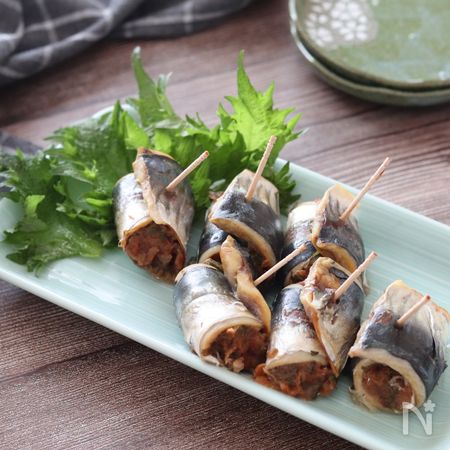 超簡単お魚レシピ あじの梅しそロールレンチン蒸し By ともきーた 伊藤 智子 レシピサイト Nadia ナディア プロの料理家のおいしいレシピ