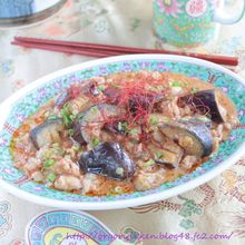 白い麻婆茄子§コク旨・肉だくさん・ご飯がススム