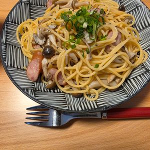 なおの作ってみた!投稿(【きのこのバター醤油パスタ】ワンパンでやみつきになるうまさ♪)