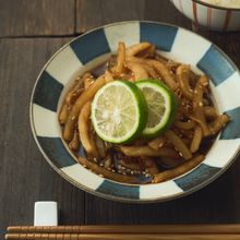 大根のすだち入りポリポリ漬け