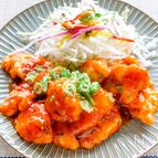 【簡単】甘辛鶏のチリソース