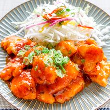 【簡単】甘辛鶏のチリソース