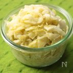 キャベツだけでも最高に美味しい！【レンジで簡単コールスロー】