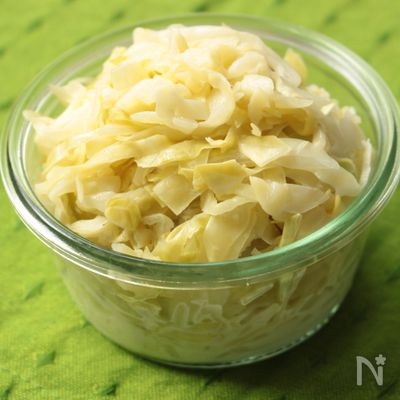 キャベツだけでも最高に美味しい!【レンジで簡単コールスロー】