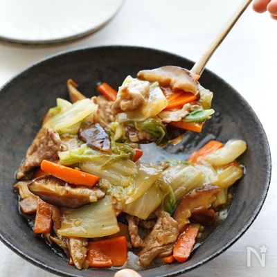 旬の白菜を主役に「シンプルで作りやすい八宝菜」