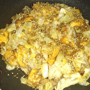 lalilulelonの作ってみた!投稿(【厚揚げとキャベツの味噌炒め】コスパ抜群のかさましおかず！)