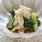 鶏胸肉ときゅうりのたたきの中華風和え物