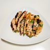 ごんべすの作ってみた!投稿(【スナップえんどうの豚巻きしょうが旨だれ】うどんスープで簡単)