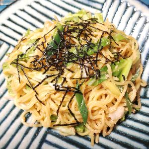 M＊Pの作ってみた!投稿(5分で完成パパッと絶品！お出汁香る明太マヨ焼きそば)