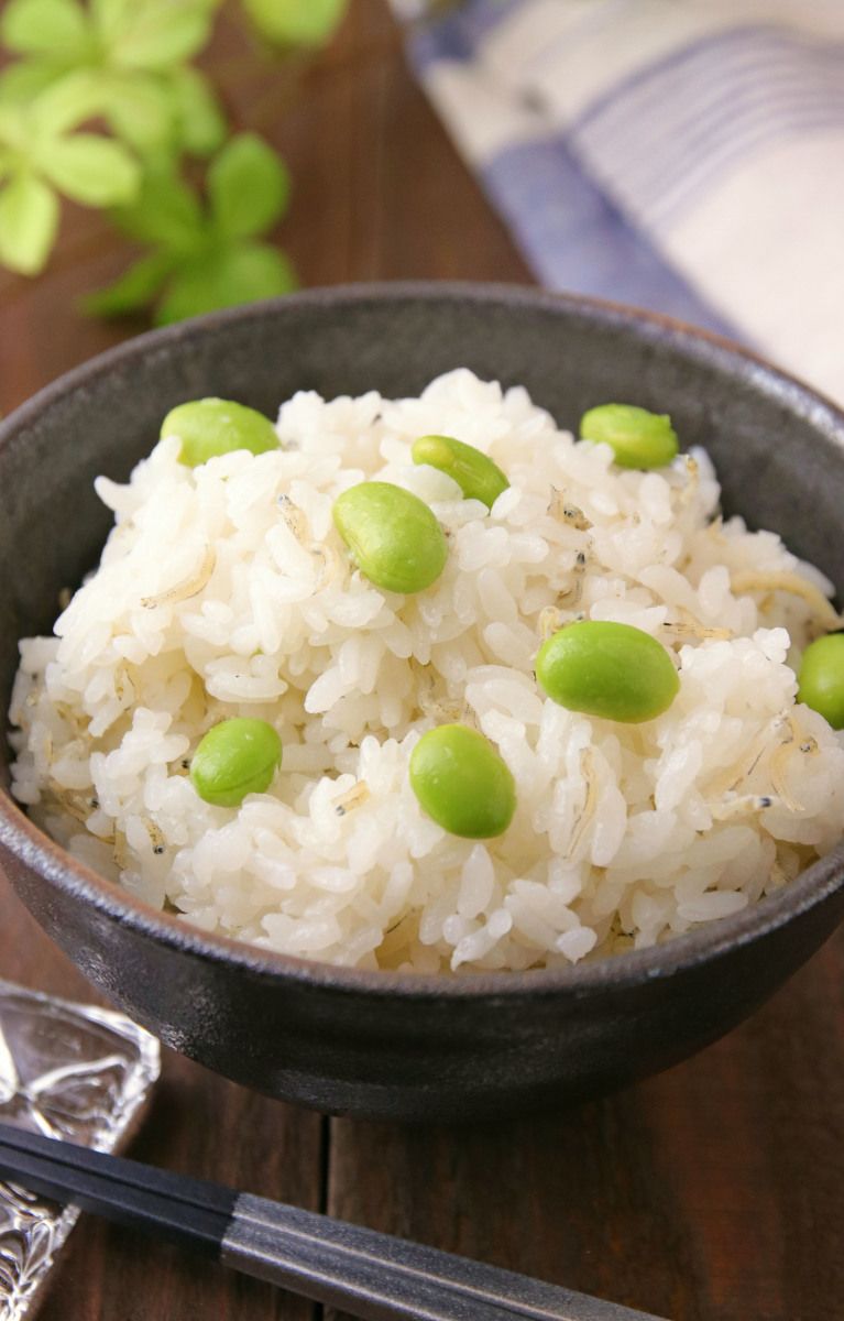 食感good♪カリカリじゃこと枝豆のまぜごはん | レシピサイトNadia