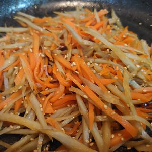 どんまいちゃんの作ってみた!投稿(家族に大好評！我が家のきんぴらごぼう)