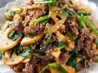 蓮根でご飯進む！『牛肉蓮根』子供にも大人気♡