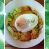 チョロリスの作ってみた!投稿(【温玉のせ生姜焼き丼】夫ウケ抜群!ごはんが進む甘辛だれ!)