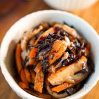 食物繊維たっぷり♪【ひじきとさつま揚げの煮物】
